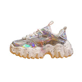 Snow Fake Laser PU Vegan Shoes